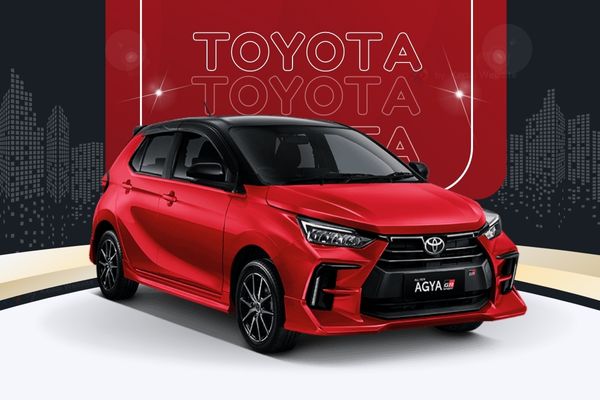 Sewa Toyota Agya AT Otomatis di Bandung - QUTA RENT